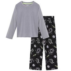 Cuddl Duds Boys Shirt and Space Astronaut Pants Pajamas